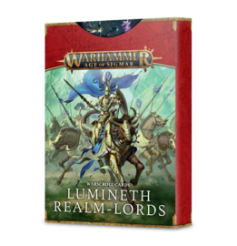 Lumineth Realm-Lords Warscroll Cards (Warhammer Age of Sigmar nieuw)