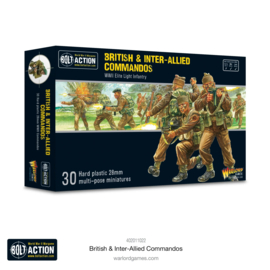 British and inter-allied commandos (Bolt action nieuw)
