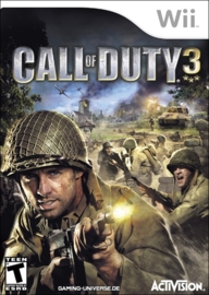 Call of Duty 3 zonder boekje (Nintendo wii tweedehands game)