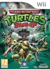 Teenage Mutant Ninja Turtles Smash-Up zonder boekje  (wii used game)