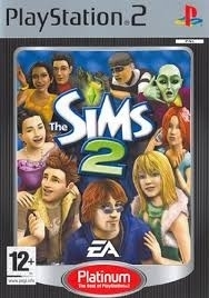 De Sims 2 platinum zonder boekje (ps2 used)