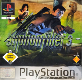 Syphon Filter 3 platinum (PS1 tweedehands game)