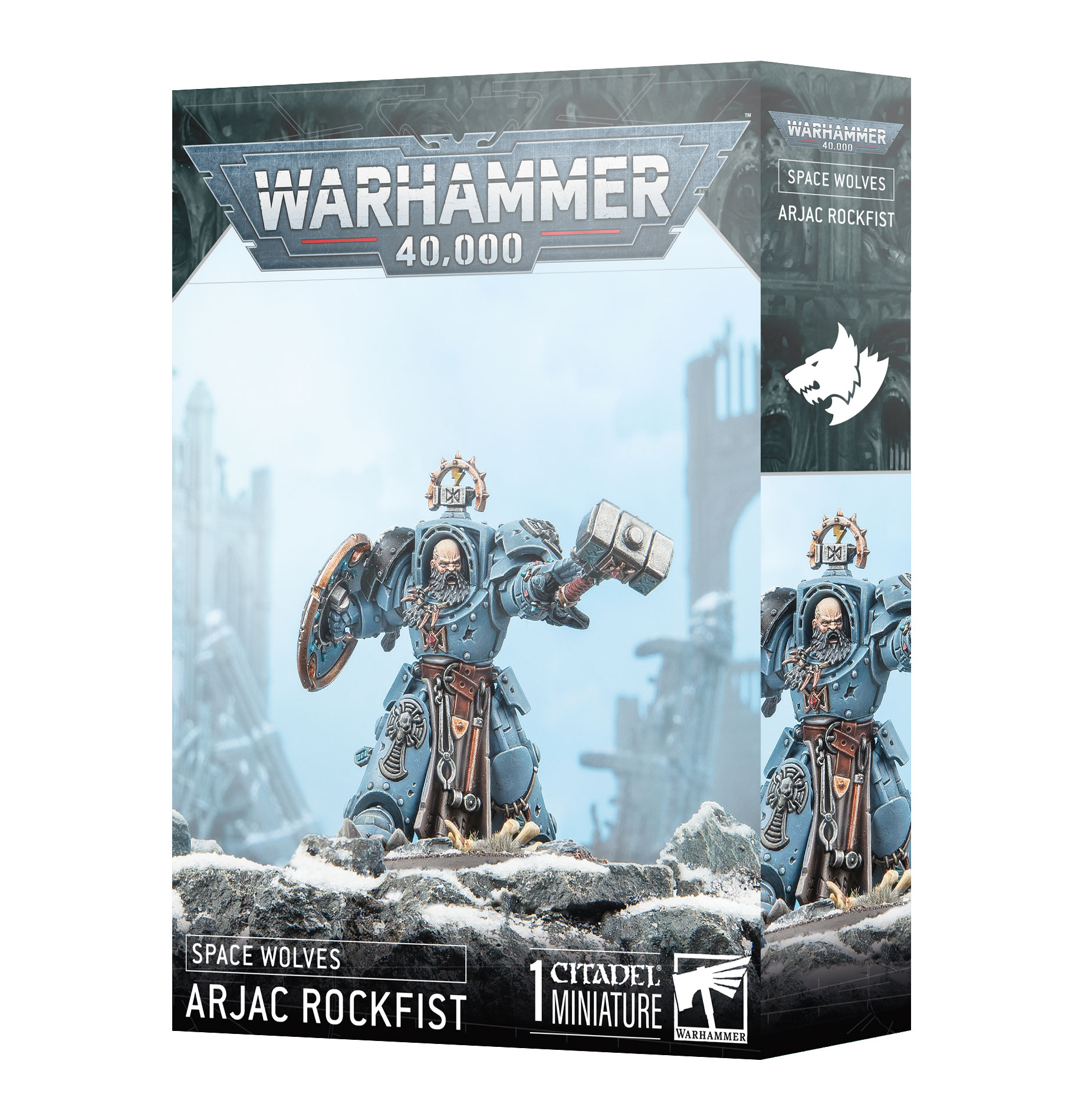 Space Wolves Arjac Rockfist (Warhammer Nieuw)