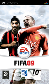 Fifa 09 beschadigde cover (psp tweedehands game)