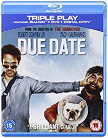 Due Date Blu-ray en DVD (Blu-ray tweedehands film)