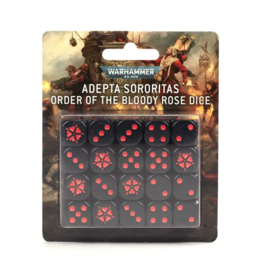 Adepta Sororitas Order of the Bloody Rose Dice Set (Warhammer nieuw)