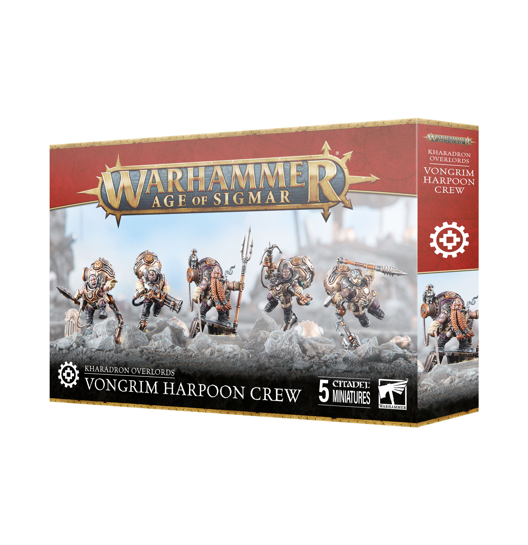 Kharadron Overlords Vongrim Harpoon Crew (Warhammer nieuw)
