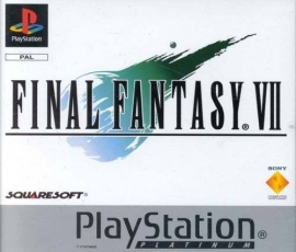 Final Fantasy VII Platinum (PS1 tweedehands game)