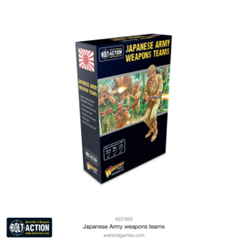 Japanese army weapons teams (Bolt action nieuw)