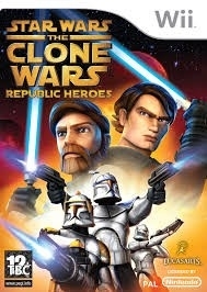 Star Wars the Clone Wars Republic Heroes zonder boekje (wii used game)