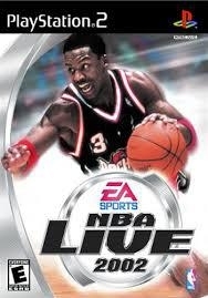 NBA Live 2002 zonder boekje (ps2 tweedehands game)