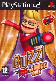 Buzz The Mega Quiz (ps2 used game)