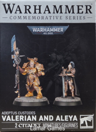 Adeptus Custodes Valerian and Aleya (Warhammer nieuw)