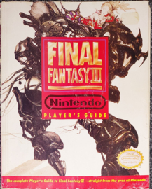 Final Fantasy III Nintendo Player guide beschadigd (tweedehands guide)