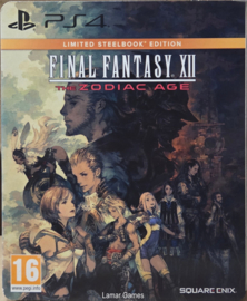 Final Fantasy XII The zodiac age steelbook edition (ps4 used game)