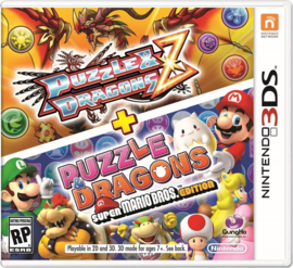 Puzzle en Dragons Z plus  Super Mario Bros Edition (Nintendo 3DS tweedehands game)