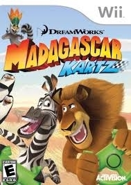 Dreamworks Madagascar Kartz  (Nintendo Wii nieuw)