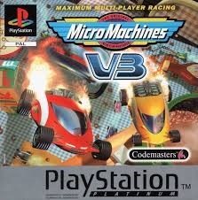 Micro Machines V3 Platinum zonder boekje (PS1 tweedehands game)