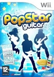 Popstar Guitar (wii used game)