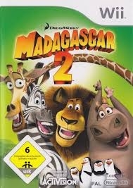 Madagascar 2 zonder boekje (Nintendo wii tweedehands game)