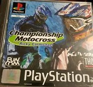 Championship Motocross featuring Ricky Carmichael zonder boekje (PS1 tweedehands game)