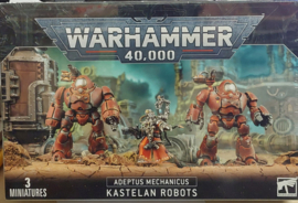 Adeptus Mechanicus Kastelan Robots new box art (Warhammer nieuw)