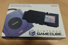 Gamecube Broadband Adapter in doos (Nintendo gamecube tweedehands accessoire)