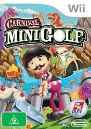 Carnival Minigolf zonder boekje (wii used game)