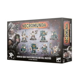 Necromunda Ironhead Squat charters and drill masters (warhammer nieuw)
