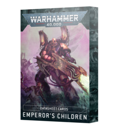 Datasheet cards Emperors Children (Warhammer 40.000 nieuw)