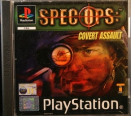 Spec Ops: Covert Assault beschadigd doosje (PS1 tweedehands game)
