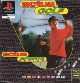 Actua Golf Game only (PS1 tweedehands game)