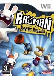 Rayman Raving Rabbids zonder boekje (Nintendo Wii used game)