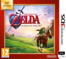 The Legend of Zelda Ocarina of Time 3D selects (3DS used game)