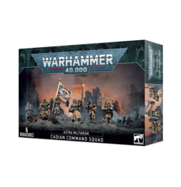 Warhammer 40,000 Astra Militarum Cadian Command Squad (Warhammer nieuw)