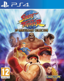 Street Fighter 30th Anniversary collection game only (ps4 tweedehands game)