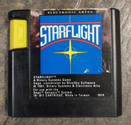 Starflight losse cassette (Sega Genesis tweedehands game)