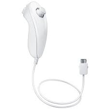 Nunchuk wit (Nintendo wii tweedehands accessoire)