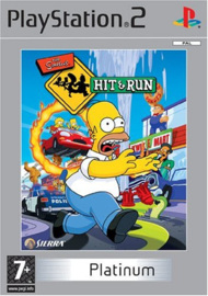 The Simpsons Hit & Run platinum zonder boekje (PS2 tweedehands game)