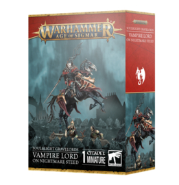 Soulblight Gravelords  Vampire Lord on Nightmare Steed (Warhammer 40.000 nieuw)