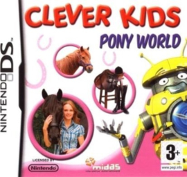 Clever Kids Pony World (Nintendo DS tweedehands game)