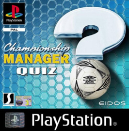 Championship Manager Quiz  (PS1 tweedehands game)