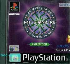 Who wants to be a Millionaire 2 beschadigd doosje (PS1 tweedehands game)