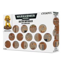 Sector Imperialis 32mm Round bases (Warhammer 40.000 nieuw)