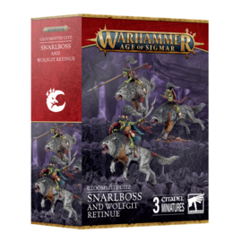Gloomspite Gitz Snarlboss and Wolfgit Retinu (Warhammer Age of Sigmar nieuw)