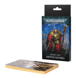 Datasheet cards Adeptus Custodes (Warhammer nieuw)