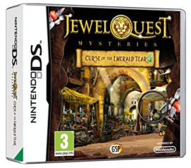 Jewel Quest mysteries Curse of the Emerald Tear (Nintendo DS tweedehands game)