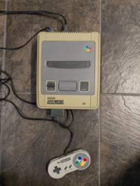 SNES Super NES met scart TV kabel (Nintendo SNES tweedehands)