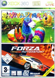 Forza en Viva Pinata zonder boekje (xbox 360 used game)