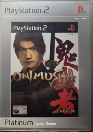 Onimusha Warlords platinum (ps2 used game)